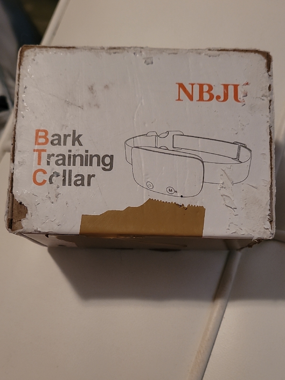 Bark Training Collar - White